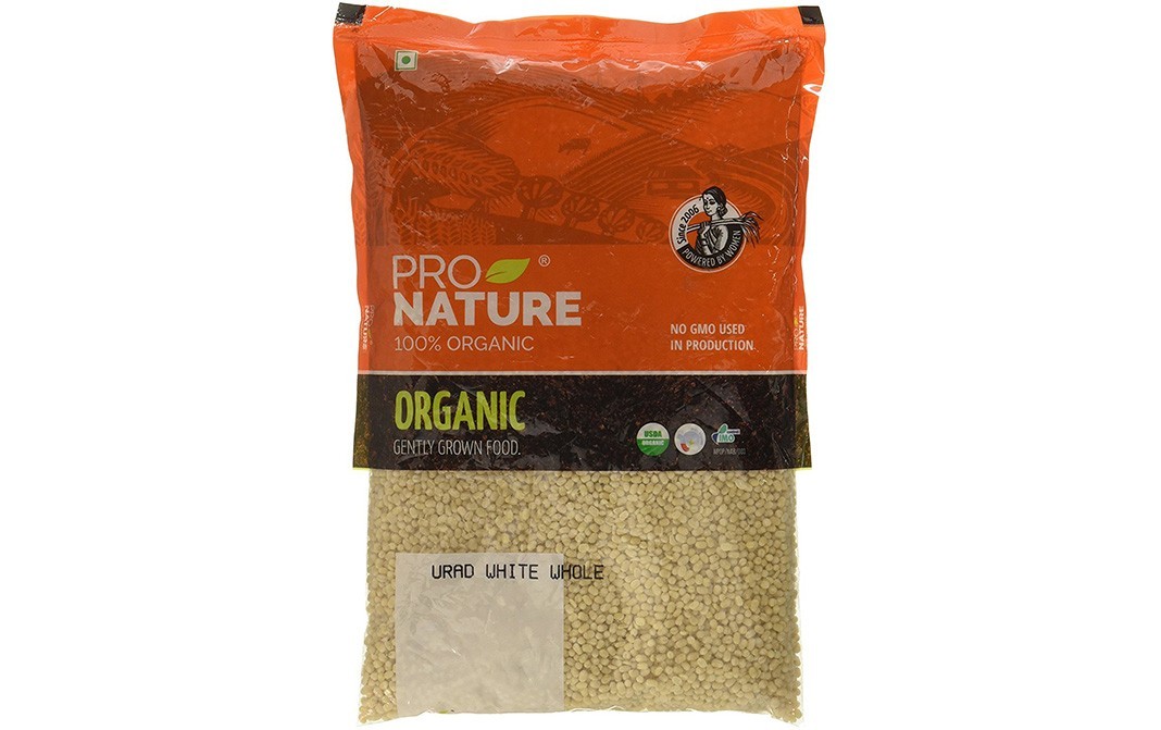 Pro Nature Urad White Whole    Pack  1 kilogram